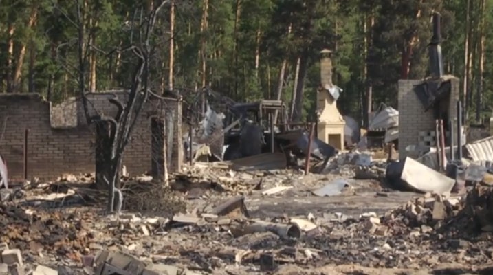Лесной пожар в Костанайской области удалось локализовать