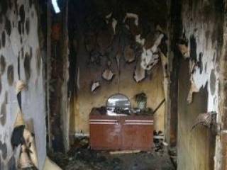 В поселке Жаркын в частном доме взорвался газовый баллон
