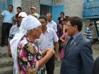 Депутат Мажилиса Парламента Республики Казахстан Нуртай Сабильянов посетил ВКО
