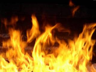 В дачном домике в Семее случился пожар