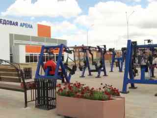 Уникальная спортивная площадка с профессиональным оборудованием открылась в Костанае