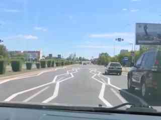 Странная дорожная разметка озадачила карагандинцев