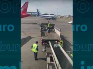 Героям скандального видео с погрузкой багажа в аэропорту Алматы придется ответить