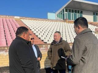 В апреле состоится первая игра на домашнем стадионе команды «Елимай»