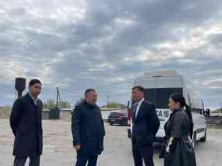 Аким города Нурбол Нурсагатов проверил санитарную чистоту поселков Восточный, Водный и Восход