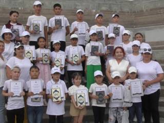 Дети военнослужащих посетили Жидебай