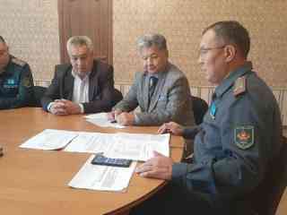 В Абайском гарнизоне прошла встреча ветеранов