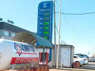 На заправках Шымкента возник дефицит сжиженного газа