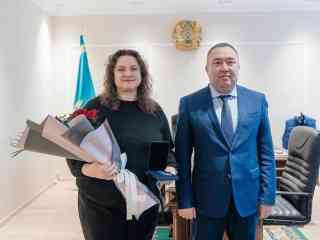 Аким Семея принял победителя чемпионата Азии по классическому пауэрлифтингу
