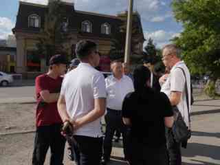Аким города встретился с руководителями бизнес-объектов по улице Каюма Мухамедханова