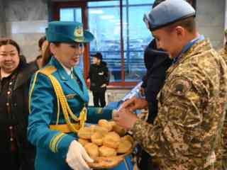 В Семее встретили последний поток миротворцев
