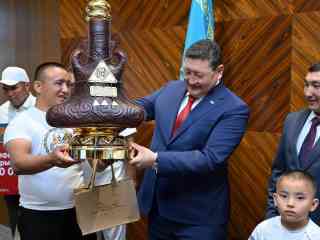 Аким области встретился с победителями гастрофестиваля «Baiqymyz»