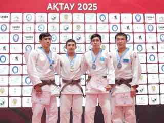 Юные дзюдоисты области Абай заняли первое место в общекомандном зачете на чемпионате Казахстана