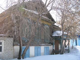 Старый дом возле Казпочты