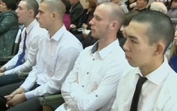 В Семее состоялись проводы призывников