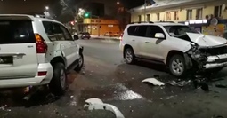 Массовое ДТП с участием внедорожников произошло в Уральске