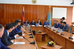 Полицейские Казахстана и России встретились в Семее