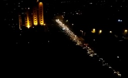 Огромные пробки образовались на улицах Астаны
