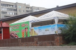 Возле магазина летнику не место