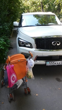 В Алматы хозяйку «Infiniti» наказали благодаря сообщению в соцсетях