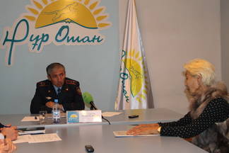 Руководитель Управления внутренних дел города Семей  провел прием граждан