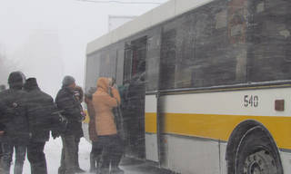 В ходе ОПМ «Автобус» полицейские Семея за месяц выявили около 80 нарушений ПДД водителями общественного транспорта
