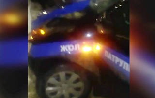 ДТП с участием полицейских произошло в Таразе