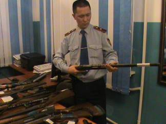 Полицейские Семея просят граждан сдать гражданское оружие