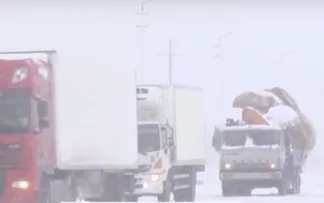 Снегопады, гололед и сильный ветер охватили большую часть территории страны