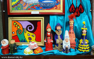 В Семее состоялось открытие выставки детского творчества «Степей бескрайних бархатный ковер»