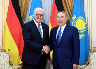 Нурсултан Назарбаев встретился с президентом Германии