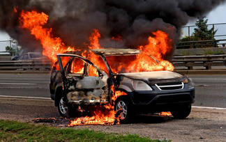 В Семее участились случаи пожаров на транспорте