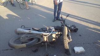 В Семее мотоциклист погиб после столкновения с иномаркой