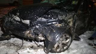 В Алматы водитель «BMW X6» скрылся после серьёзного ДТП