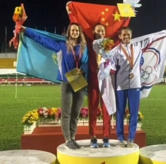 Семейчанка стала серебряной призеркой чемпионата Азии