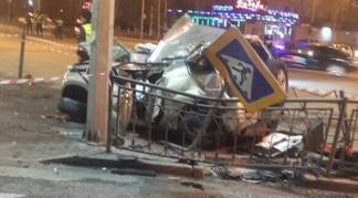 В Астане в жуткой аварии пострадали 4 человека
