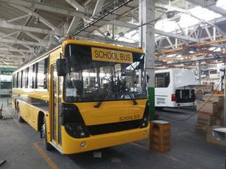 Бронированный автобус для школьников выпустили в Семее