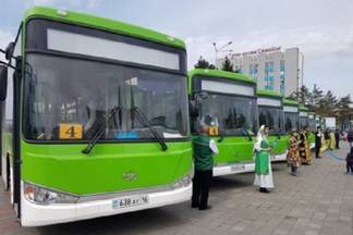 15 новых автобусов запустили в Семее