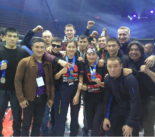 Впервые бойцы Восточно-казахстанской области завоевали сразу 5 призовых мест по ММА!