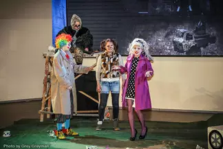 В Семее состоялась премьера спектакля «Песочница»