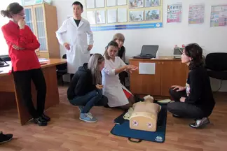В Семее проводятся курсы по оказанию неотложной медицинской помощи