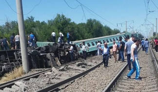 Новые подробности крушения поезда в Жамбылской области