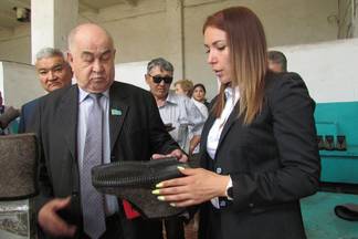 Депутат мажилиса Владислав Косарев купил у депутата маслихата из Семея Альбины Ахметовой... валенки!