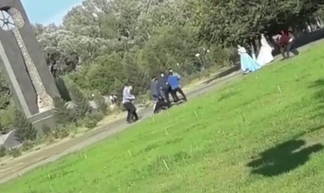 Массовая драка на свадьбе в Семее попала на видео