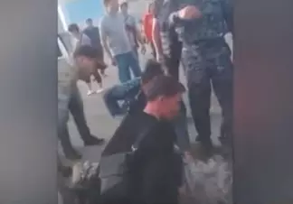 На Хоргосе избили казахстанского пограничника