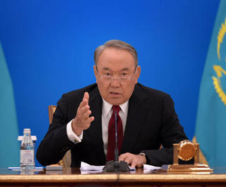 Нурсултан Назарбаев выступил в Ак Орде с посланием народу