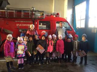 Малыши из мини-центра «Маленький академик» посетили музей пожарного дела в Семее