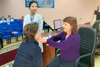Известный доктор из Цюриха приехала для обмена опытом в Семей