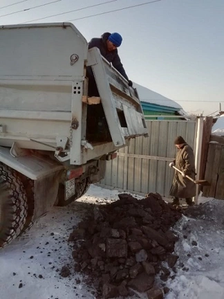 20 тонн угля раздали бесплатно в Семее
