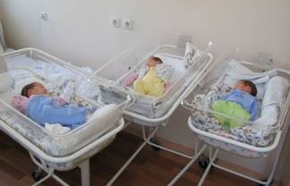 В Караганде родилась тройня